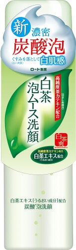 JAN 4987241127078 白茶爽 白茶 泡ムース洗顔(150g) ロート製薬株式会社 美容・コスメ・香水 画像