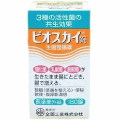 JAN 4987305232717 ビオスカイ錠 180錠 全薬工業株式会社 医薬品・コンタクト・介護 画像