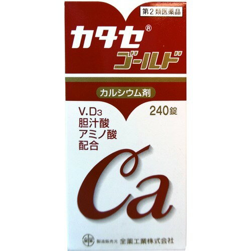 JAN 4987305322913 カタセゴールド(240錠) 全薬工業株式会社 医薬品・コンタクト・介護 画像