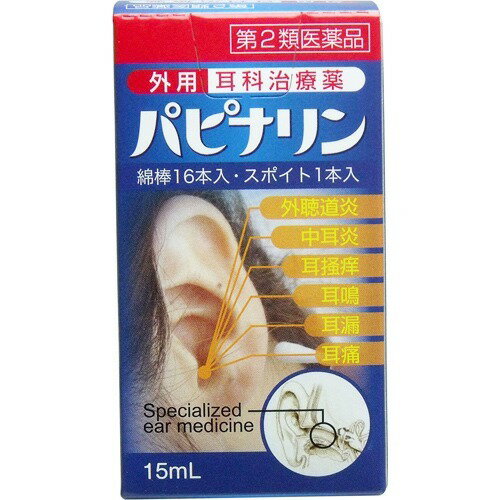 JAN 4987340020072 パピナリン(15mL) 原沢製薬工業株式会社 医薬品・コンタクト・介護 画像