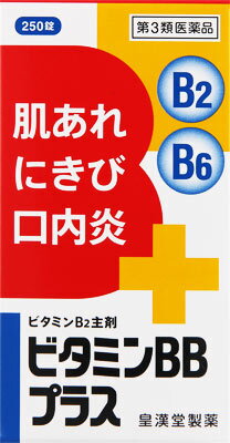 JAN 4987343081308 ビタミンBBプラス「クニヒロ」(250錠) 皇漢堂製薬株式会社 医薬品・コンタクト・介護 画像