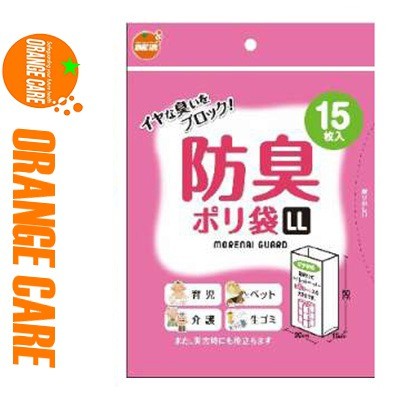 JAN 4987379006283 オレンジケアプロダクツ OC防臭ポリ袋LL 株式会社大木 日用品雑貨・文房具・手芸 画像