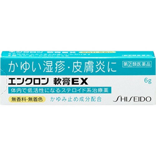 JAN 4987415249889 エンクロン 軟膏EX(セルフメディケーション税制対象)(6g) 資生堂薬品株式会社 医薬品・コンタクト・介護 画像