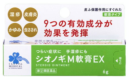 JAN 4987904100714 シオノギ M軟膏EX 6g シオノギヘルスケア株式会社 医薬品・コンタクト・介護 画像