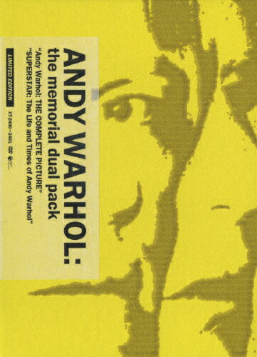 JAN 4988001995180 アンディー・ウォーホル：メモリアル・デュアル・パック【没後20周年記念・限定生産】/ＤＶＤ/XT-2480 日本コロムビア株式会社 CD・DVD 画像