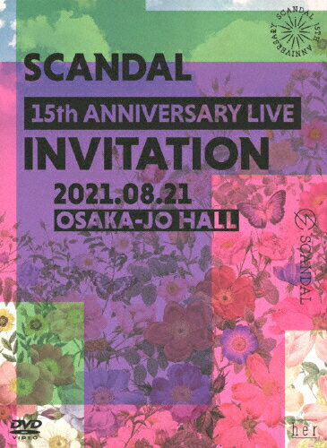 JAN 4988002916146 SCANDAL　15th　ANNIVERSARY　LIVE『INVITATION』at　OSAKA-JO　HALL（初回限定盤）/ＤＶＤ/VIZL-1976 株式会社JVCケンウッド・ビクターエンタテインメント CD・DVD 画像