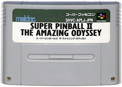 JAN 4988030007533 SF スーパーピンボール2～ザ・アメージングオデッセイ～ SUPER FAMICOM 株式会社トライエム テレビゲーム 画像