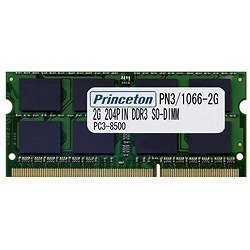 JAN 4988481341200 Princeton メモリモジュール PAN3/1066-2G 株式会社プリンストン パソコン・周辺機器 画像