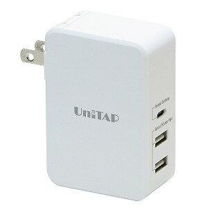 JAN 4988481777085 Princeton USB Type-C対応 3ポート急速充電器 PPSR-UTAP9WH 株式会社プリンストン パソコン・周辺機器 画像