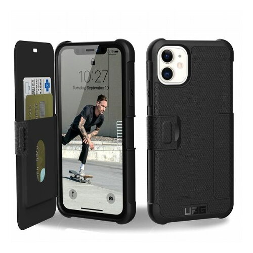 JAN 4988481791197 Princeton  iPhone 11 METROPOLIS Case UAG-IPH19MF-BK 株式会社プリンストン スマートフォン・タブレット 画像