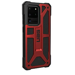 JAN 4988481800653 UAG｜URBAN ARMOR GEAR UAG Galaxy S20 Ultra MONARCH Case クリムゾン UAG-RGLXS20ULT-P-CR 株式会社プリンストン スマートフォン・タブレット 画像