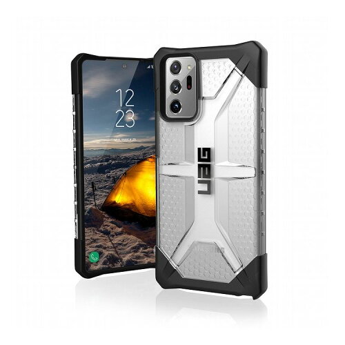 JAN 4988481811093 Princeton Galaxy Note20 Ultra用 PLASMA ケース アイス UAG-GLXN20ULT-IC 株式会社プリンストン スマートフォン・タブレット 画像