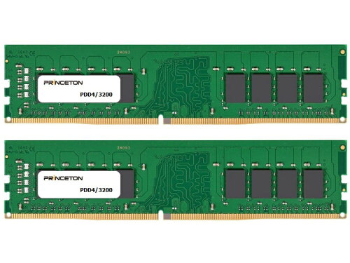 JAN 4988481823478 Princeton PC用メモリ 16GB PDD4/3200-8GX2 株式会社プリンストン パソコン・周辺機器 画像