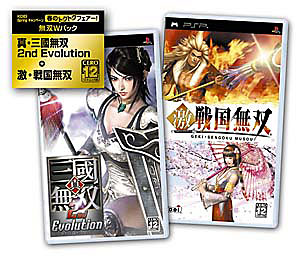 JAN 4988615023712 無双Wパック（真・三國無双 2nd Evolution＋激・戦国無双）/PSP/KOEI00093/B 12才以上対象 株式会社コーエーテクモゲームス テレビゲーム 画像