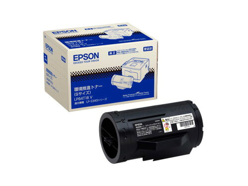 JAN 4988617133662 EPSON トナーカートリッジ LPB4T18V エプソン販売株式会社 パソコン・周辺機器 画像