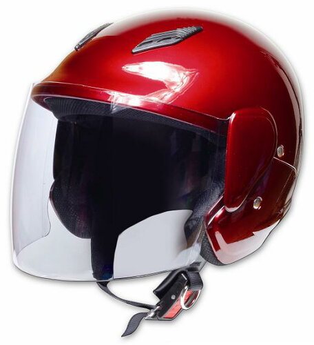 JAN 4989115080229 PALSTAR パルスター Comfort Helmet ファミリージェットヘルメット キャンディーレッド 株式会社CAPスタイル 車用品・バイク用品 画像