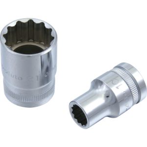 JAN 4989530608107 ＳＥＫＰＲＯＡＵＴＯ 0141080 12.7mmウェーブソケット(ミリ) 8mm スエカゲツール株式会社 花・ガーデン・DIY 画像