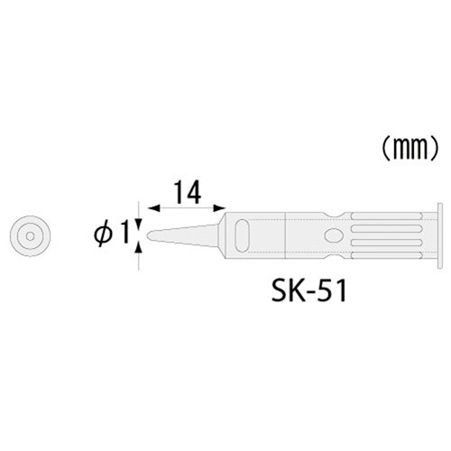 JAN 4989833050511 エンジニア SK-50シリーズ用半田コテチップ (SK-51) 株式会社エンジニア 花・ガーデン・DIY 画像