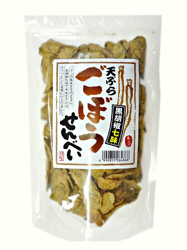 JAN 4990855064868 馬場音一商店 黒胡椒七味ごぼうせんべい 150g 株式会社馬場音一商店 スイーツ・お菓子 画像