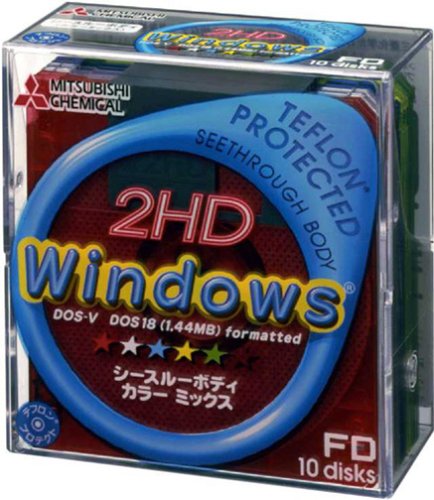 JAN 4991348030674 三菱ケミカル フロッピーディスク 2HDV10SM Verbatim Japan株式会社 パソコン・周辺機器 画像