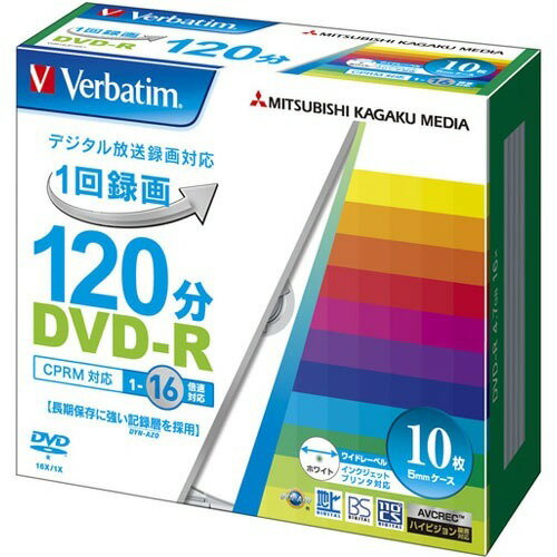JAN 4991348064242 Verbatim DVD-R VHR12JP10V1 Verbatim Japan株式会社 TV・オーディオ・カメラ 画像