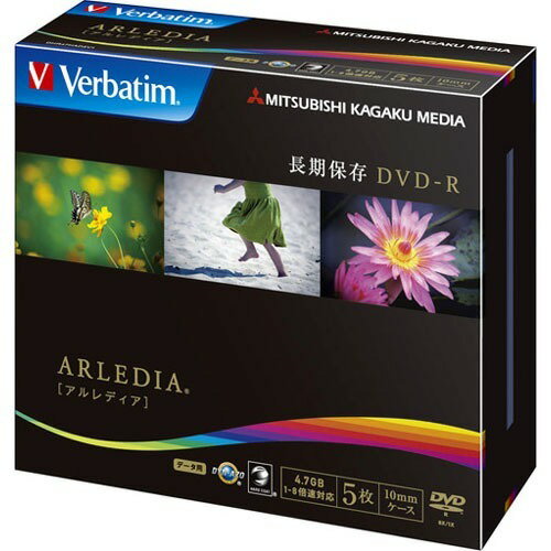 JAN 4991348064495 バーベイタム DVD-R アルレディア 4.7GB PCデータ用 8倍速対応 5枚 DHR47HAD5V1(1セット) Verbatim Japan株式会社 TV・オーディオ・カメラ 画像
