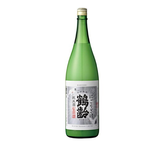 JAN 4994975102233 鶴齢 純米 にごり 1.8L 青木酒造株式会社 日本酒・焼酎 画像