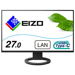 JAN 4995047056638 EIZO USB-C接続 PCモニター EV2795-BK EIZO株式会社 パソコン・周辺機器 画像