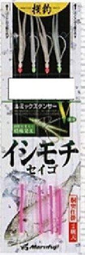 JAN 4995555236447 マルフジ イシモチ・セイゴLV付 鈎12/ハリス3 H-060 株式会社まるふじ スポーツ・アウトドア 画像