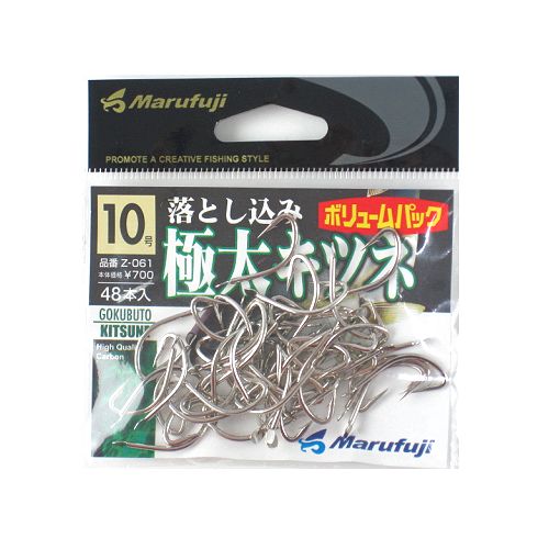 JAN 4995555723183 まるふじ(Marufuji) 落し込み　極太キツネ　Z061　10号　白 株式会社まるふじ スポーツ・アウトドア 画像