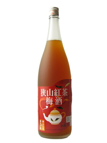 JAN 4995762900391 麻原酒造 狭山紅茶梅酒 1.8L 麻原酒造株式会社 日本酒・焼酎 画像