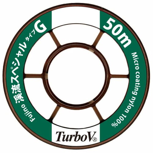 JAN 4997029303273 フジノナイロン ターボV 渓流スペシャル タイプG ナイロン 50m 0.175号 クリアーグレー K-17 株式会社フジノライン スポーツ・アウトドア 画像