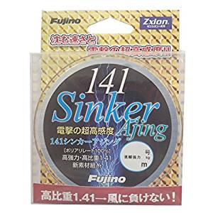 JAN 4997029510367 Fujino フジノ 141シンカーアジング 200m 0.2号 L-12 株式会社フジノライン スポーツ・アウトドア 画像
