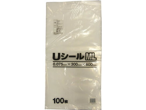 JAN 4997090000507 U-1 Uシールポリ袋 ML 単位 システムポリマー株式会社 日用品雑貨・文房具・手芸 画像