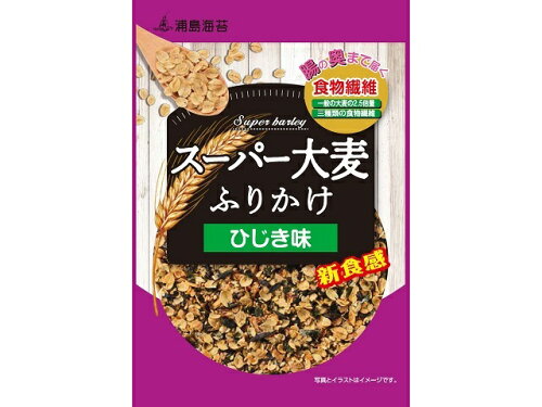 JAN 4997483400235 浦島海苔 スーパー大麦ふりかけ ひじき味 32g 株式会社日本海水 食品 画像