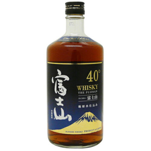 JAN 4997738170715 富士山 ウイスキー 箱入 40° 700ml 株式会社サン.フーズ ビール・洋酒 画像