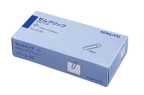 JAN 4997962000604 クリノス ゼムクリップ小     gクリー3-10 株式会社日本クリノス 日用品雑貨・文房具・手芸 画像