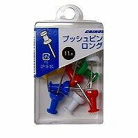 JAN 4997962200356 プッシュピンロング CP-16-5C 株式会社日本クリノス 日用品雑貨・文房具・手芸 画像