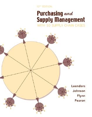 ISBN 9780072873795 Purchasing and Supply Management: With 50 Supply Chain Cases/MCGRAW HILL BOOK CO/Michiel Leenders 本・雑誌・コミック 画像