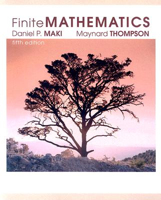 ISBN 9780073196602 Finite Mathematics/MCGRAW HILL BOOK CO/Daniel Maki 本・雑誌・コミック 画像