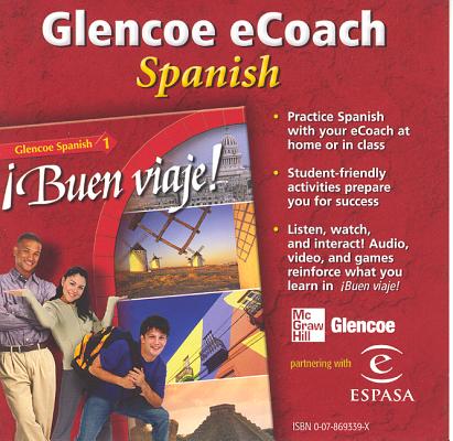 ISBN 9780078693397 Buen Viaje! Level 1, Ecoach Spanish CD-ROM/GLENCOE SECONDARY/McGraw Hill 本・雑誌・コミック 画像