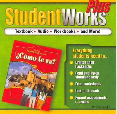 ISBN 9780078746345 Cmo Te Va? Intro Nivel Rojo, Studentworks Plus CD-ROM/GLENCOE SECONDARY/McGraw-Hill Education 本・雑誌・コミック 画像