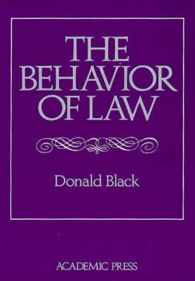 ISBN 9780121026523 The Behavior of Law/EMERALD GROUP PUB/Donald Black 本・雑誌・コミック 画像