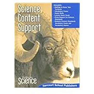 ISBN 9780153522840 Harcourt School Publishers Science: Science Content Support Student Edition Science 08 Grade 5 Student/STECK VAUGHN CO/Harcourt School Publishers 本・雑誌・コミック 画像