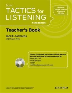 ISBN 9780194013758 Tactics for Listening 3rd Edition Basic Teacher’s Resource Pack 本・雑誌・コミック 画像