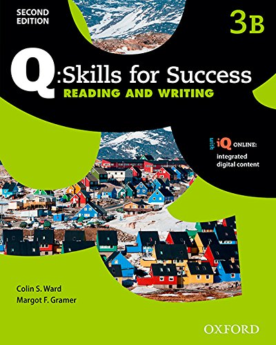 ISBN 9780194820653 Oxford University Press Q: Skills for Success 2nd Edition Reading and Writing Level 3 Student Book B with iQ Online 本・雑誌・コミック 画像