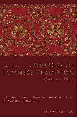 ISBN 9780231129848 Sources of Japanese Tradition: 1600 to 2000 Expanded/COLUMBIA UNIV PR/Wm Theodore de Bary 本・雑誌・コミック 画像