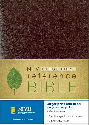 ISBN 9780310905769 Large Print Reference Bible-NIV-Personal Size/ZONDERVAN PUB HOUSE/Zondervan Publishing 本・雑誌・コミック 画像