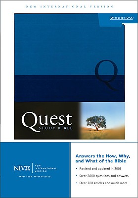 ISBN 9780310927365 Quest Study Bible-NIV-Personal Size Revised/ZONDERVAN PUB HOUSE/Zondervan Publishing 本・雑誌・コミック 画像