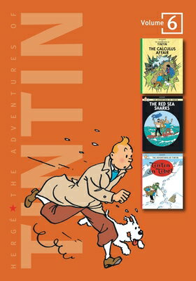 ISBN 9780316357241 ADVENTURES OF TINTIN,THE #6(3 IN 1)(H)/LITTLE BROWN USA/HERGE 本・雑誌・コミック 画像